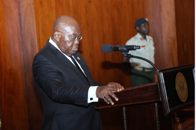 We thank God that Minority’s boycott was not fatal to the approval of new ministers – Akufo-Addo