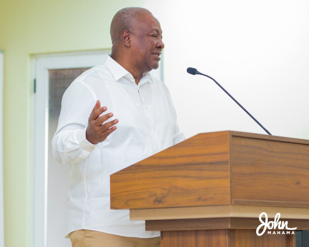 We’ll employ young people in the fishing communities to clean the beaches – Mahama
