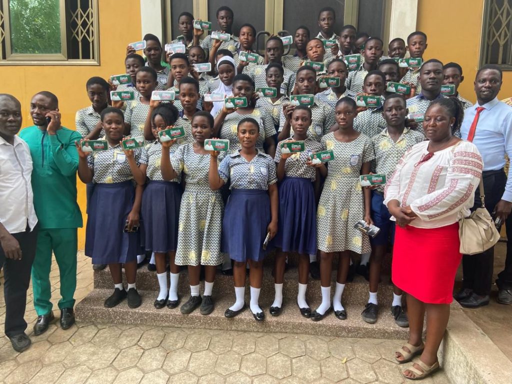 Awutu Senya west MP donates Maths Sets to 2024 BECE candidates