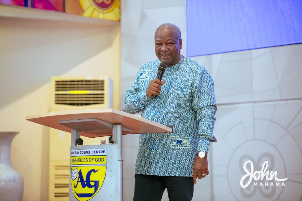 I don’t condone stealing in the name of God – John Mahama