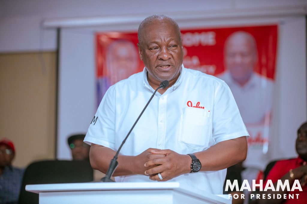 We don’t take your support for granted – Mahama tells Volta Region