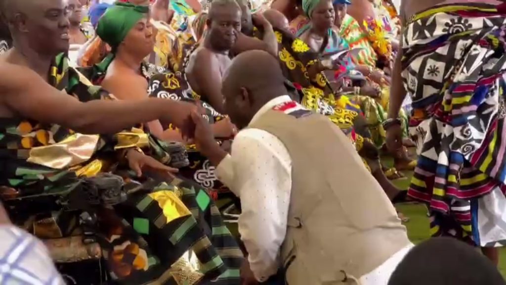 Kwame Baffo Abronye Seeks Forgiveness from Dormaahene for 2020 Election Insults