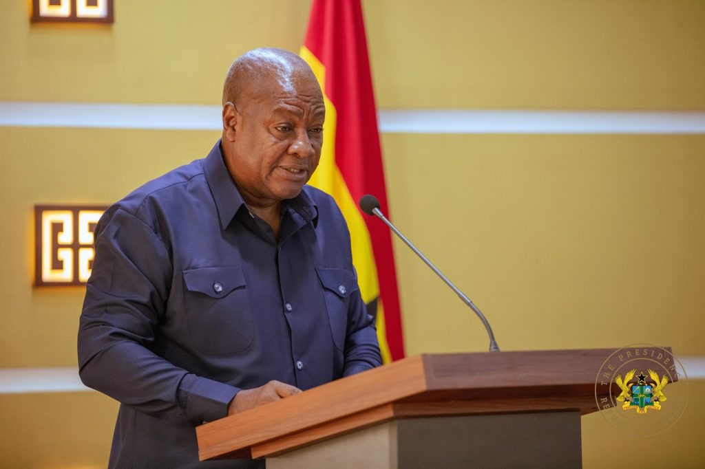 My team is here to serve the nation, not to chase personal gains – Mahama