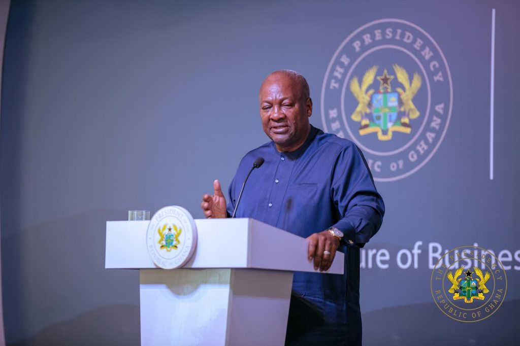 Ghana needs policies that truly support entrepreneurs – Prez Mahama