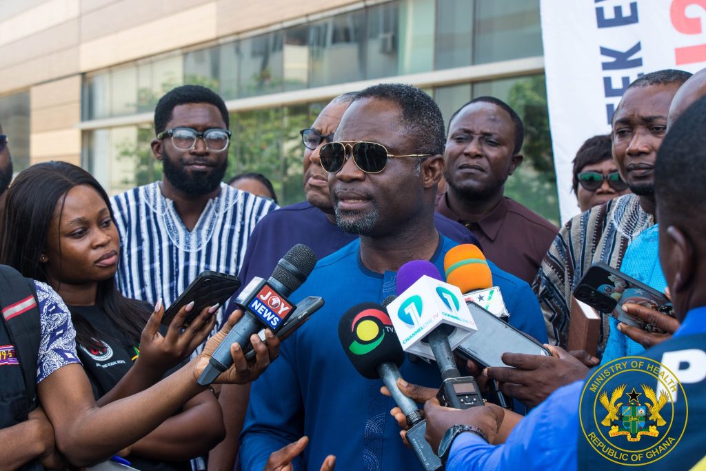Call off the strike and let’s strategise – Health Minister tells doctors at TTH