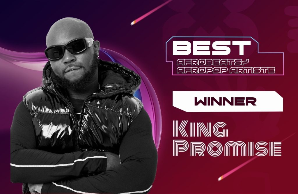 King Promise Crowned Afropop/Afrobeats Artist of the Year at 26th TGMA Awards