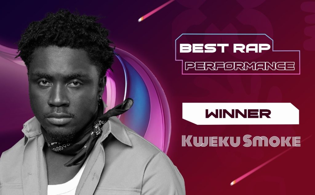 Kweku Smoke Clinches Best Rap Performance at 26th TGMA Awards