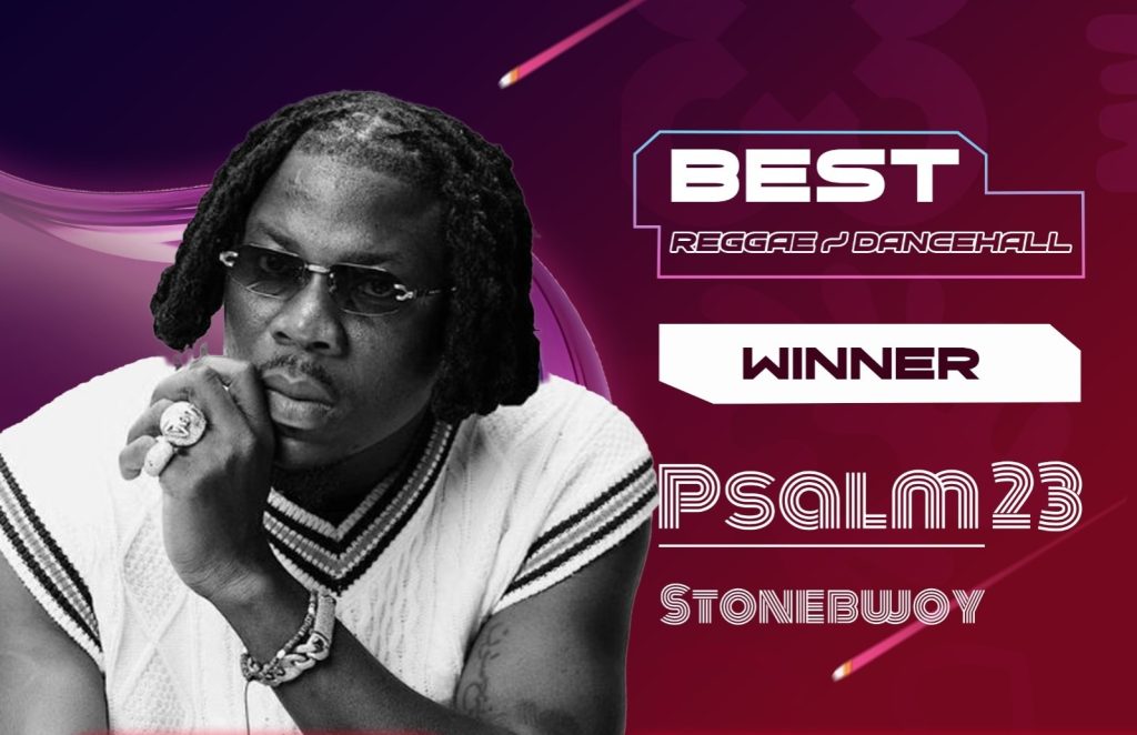 Stonebwoy’s “Psalm 23” Clinches Best Reggae/Dancehall Song of the Year at 26th TGMA Awards