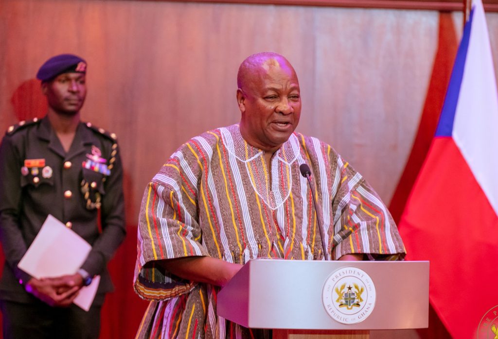 Prez Mahama Unveils Regional Security Recruitment Plan, Declares Galamsey a National Emergency