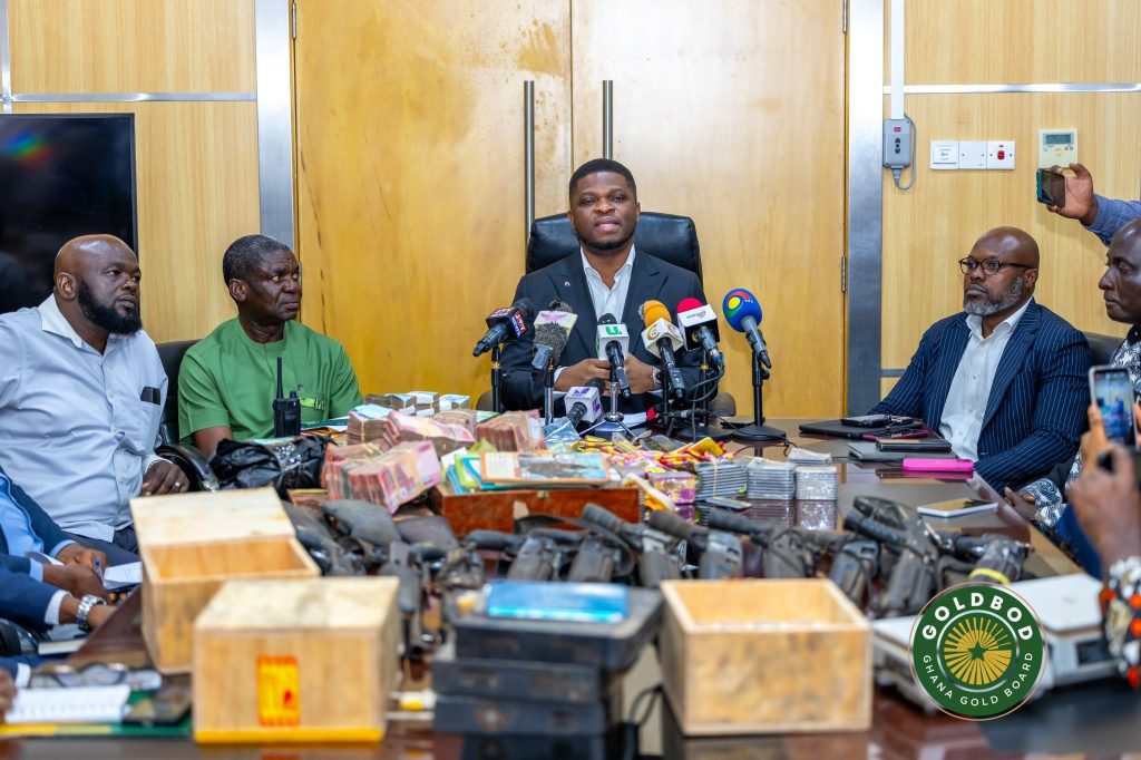 GoldBod retrieves over ¢3 million in crackdown on illegal gold trade